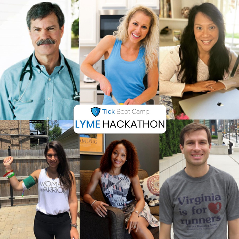 Photo of Lyme Hackathon participants
