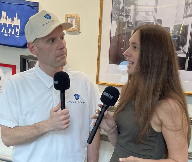 Matt Sabatello from Tick Boot Camp Interviewing Olivia Abrams from Tick Mitt