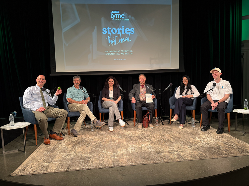 Stories That Heal: A Landmark Lyme Disease Event Bringing Hope for Chronic Lyme and Tick-Borne Illness 1 Project Lyme Stories That Heal panel featuring Dr. Richard Horowitz, Dr. Bill Rawls, Nicole Bell, and Amy Kurtz