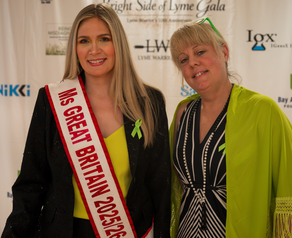 Kirstie Haysman and Hannah Green at the Lyme Warrior 10th Anniversary Gala