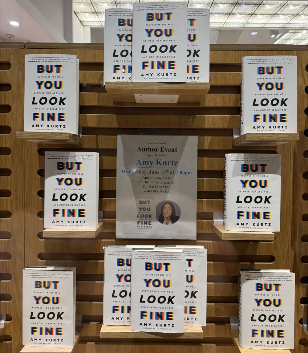 Amy Kurtz Launches But You Look Fine in New York City: A Powerful New Book on Lyme Disease Recovery, Chronic Illness, and Medical Trauma Brain 2 But You Look Fine