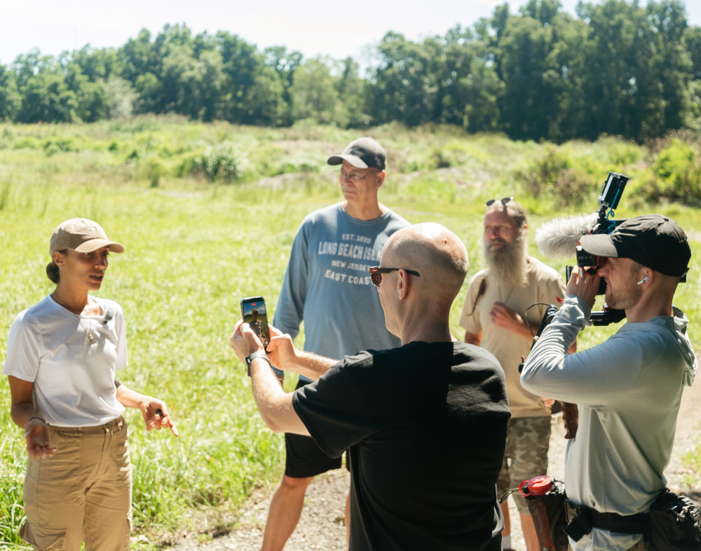 Tick Bombs and an Invasive Tick: What Tick Boot Camp and Researchers Found While Dragging for Ticks on Long Island 2 Behind the scenes with Tick Boot Camp, researchers, and documentary filmmakers at Malik Farms in Coram, New York