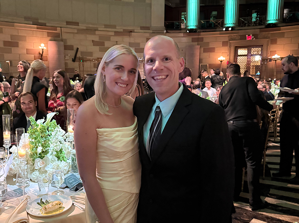Project Lyme 10th Anniversary Gala Brings Lyme Disease Researchers, Doctors, Advocates and Patients Together in NYC 16 Christina Kovacs and Matt Sabatello at the Project Lyme Gala