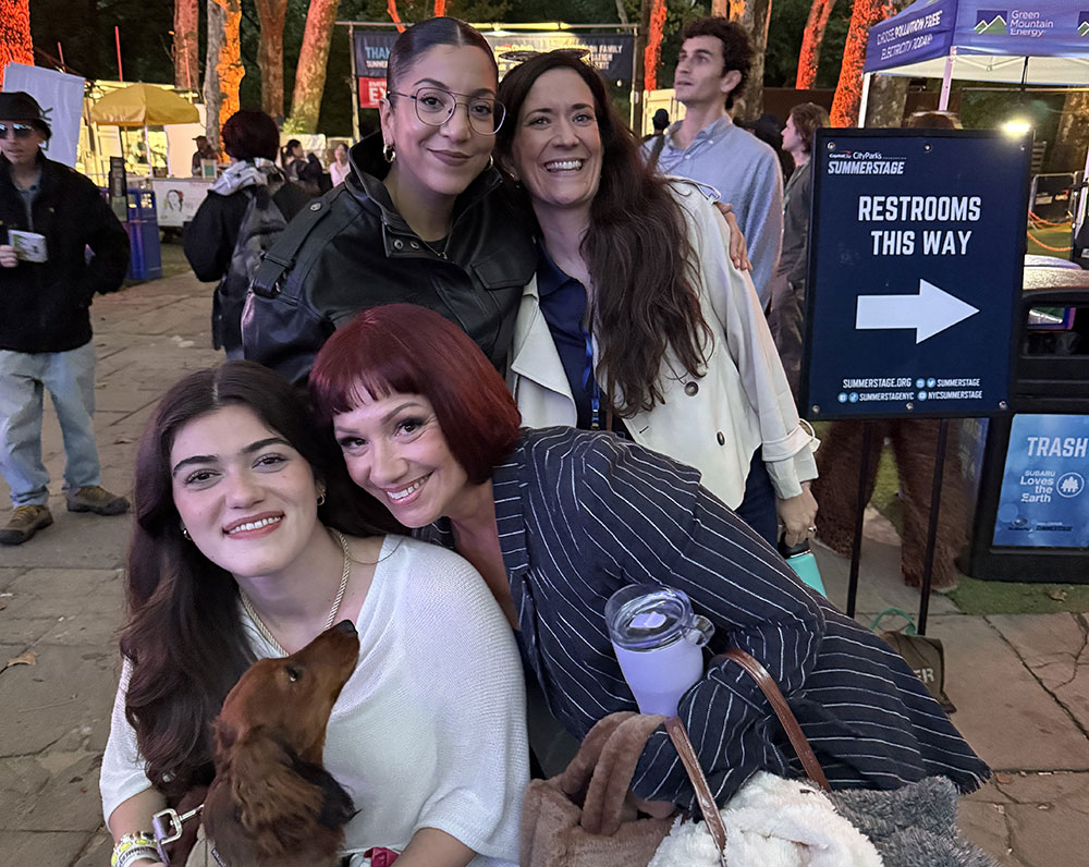 Music for Action Brings Lyme Disease Awareness to Central Park with Young the Giant & St. Lucia 12 Lyme advocates Julia Bruzzese, Carolann Mazza Love, Jasmin Perdomo, and Kristen Harris together at Music for Action in Central Park
