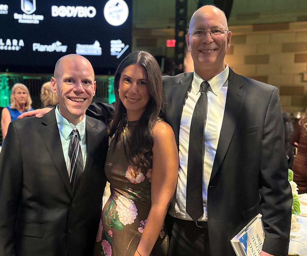 Project Lyme 10th Anniversary Gala Brings Lyme Disease Researchers, Doctors, Advocates and Patients Together in NYC 11 Matt Sabatello, Ali Moresco and Rich Johannesen at the Project Lyme Gala