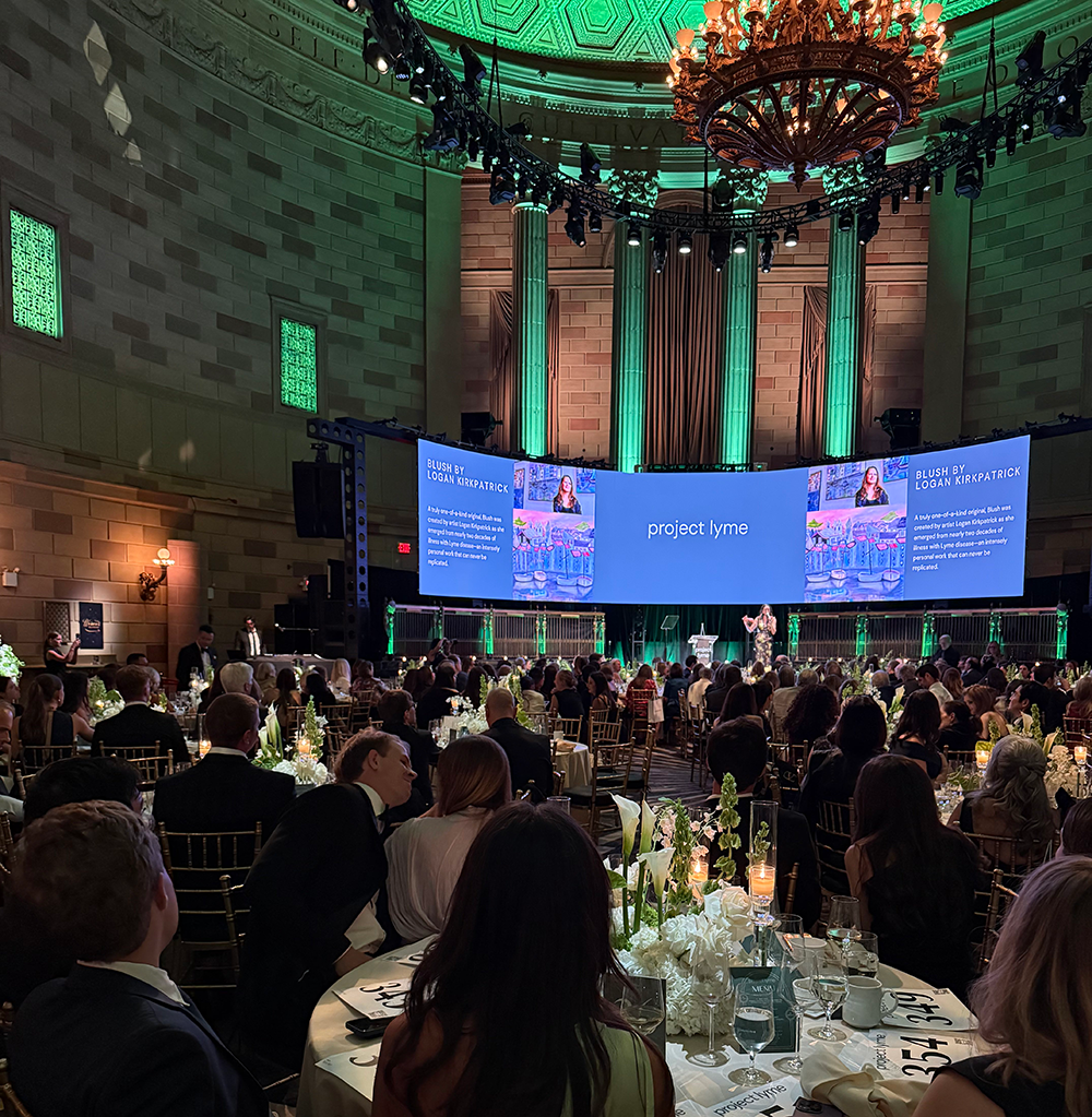 Project Lyme 10th Anniversary Gala Brings Lyme Disease Researchers, Doctors, Advocates and Patients Together in NYC 1 Guests gather inside Gotham Hall for the Project Lyme 10th Anniversary Gala in New York City