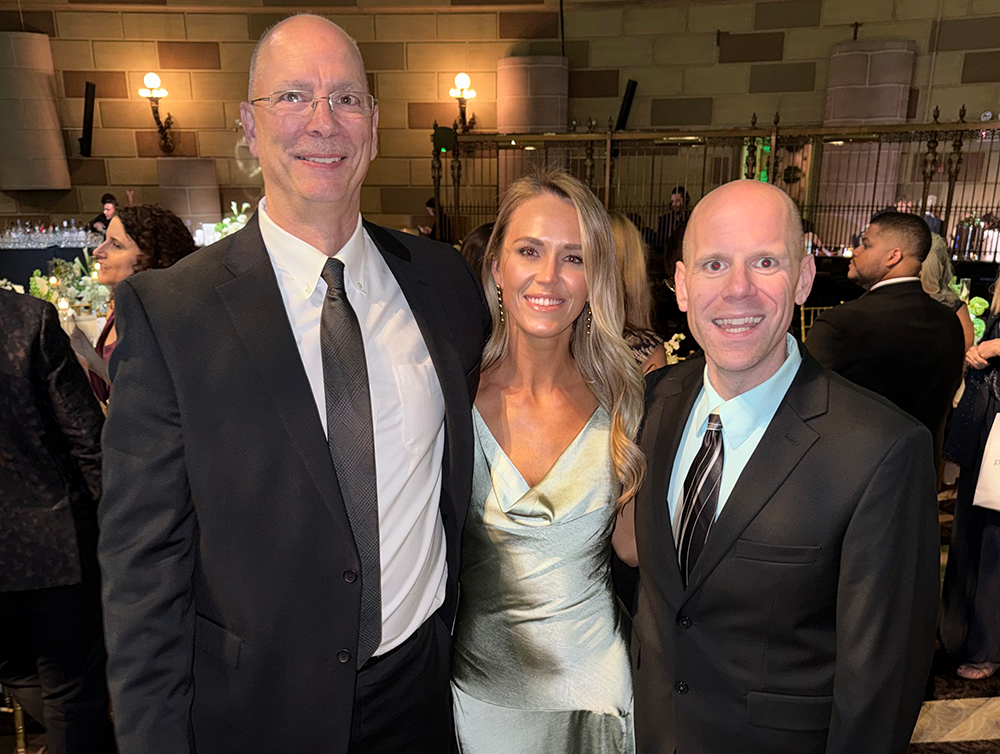 Project Lyme 10th Anniversary Gala Brings Lyme Disease Researchers, Doctors, Advocates and Patients Together in NYC 18 Rich Johannesen, Olivia Flowers and Matt Sabatello at the Project Lyme Gala