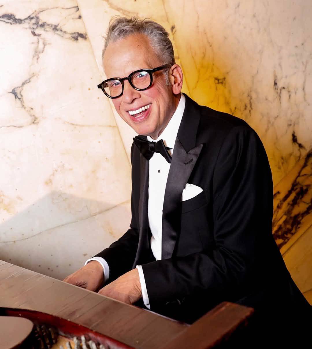 Billy Stritch pianist singer and songwriter at the 2026 Global Lyme Alliance Gala