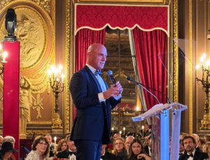 Law and Order SVU Star Christopher Meloni on Stage at the Global Lyme Alliance Gala
