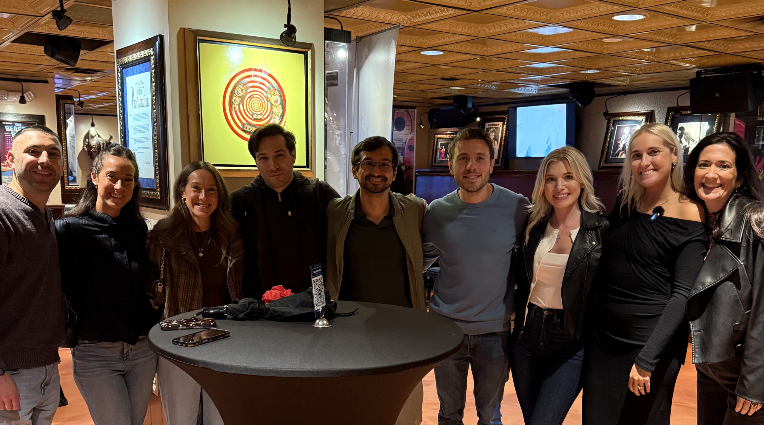 Global Lyme Alliance Junior Board members and Lyme disease advocates at Hard Rock Cafe Times Square