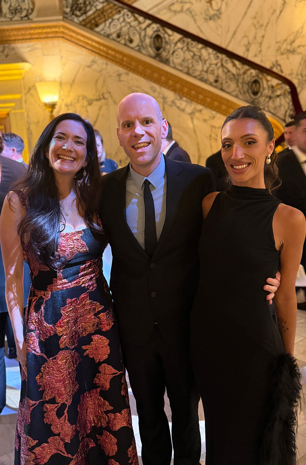 2026 Global Lyme Alliance Gala Brings Lyme Disease Community Together in New York City 15 Kristen Harris Matt Sabatello and Lyme disease researcher Monica Cipriani at the 2026 Global Lyme Alliance Gala