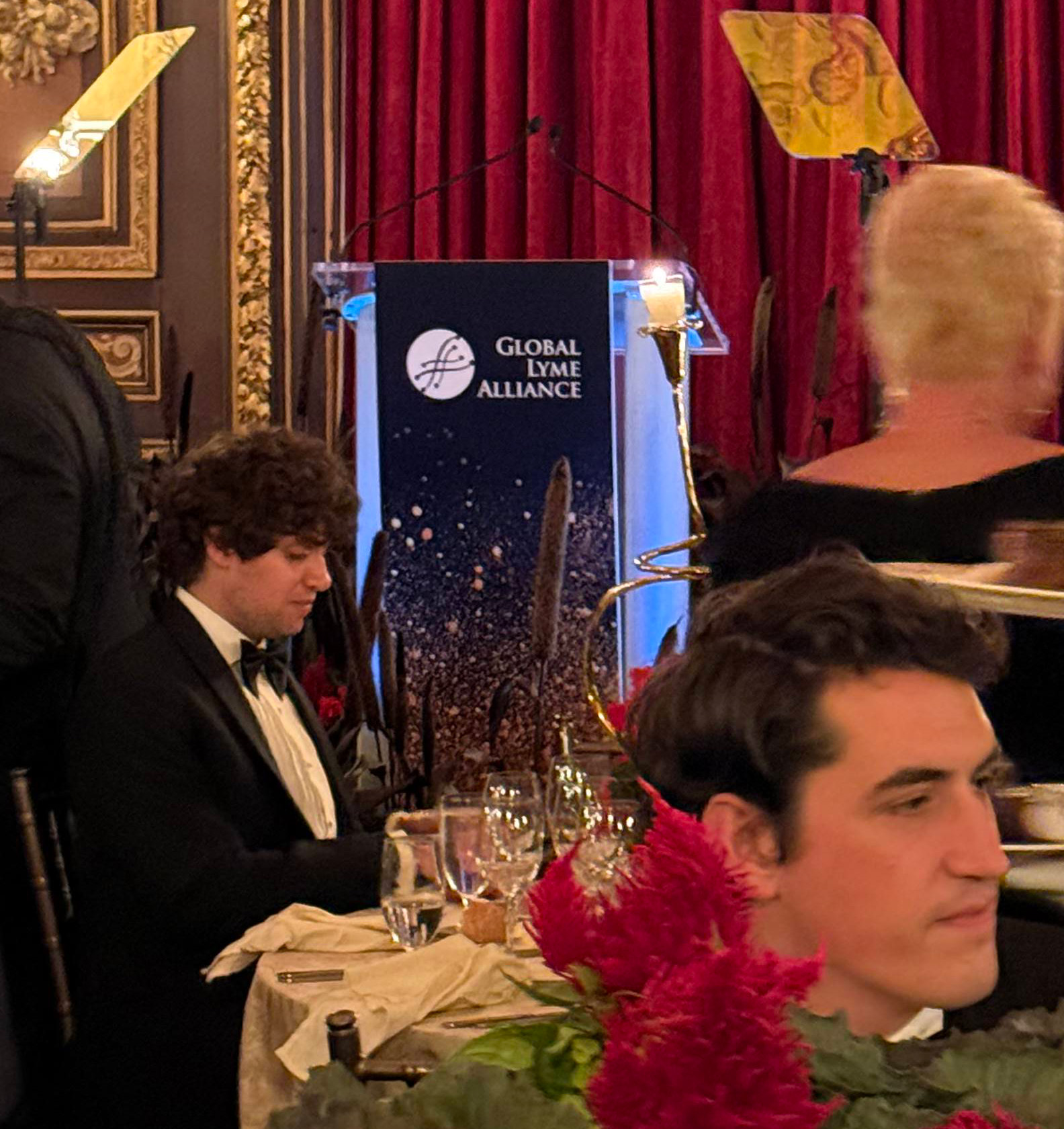 2026 Global Lyme Alliance Gala Brings Lyme Disease Community Together in New York City 2 Main stage before the 2026 Global Lyme Alliance Gala program at The Metropolitan Club in New York City