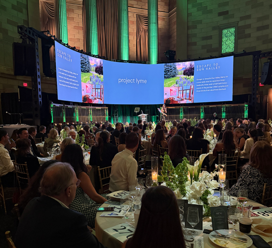 Project Lyme 10th Anniversary Gala at Gotham Hall in New York City