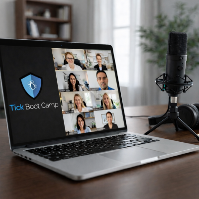 Tick Boot Camp Podcast Virtual Meeting